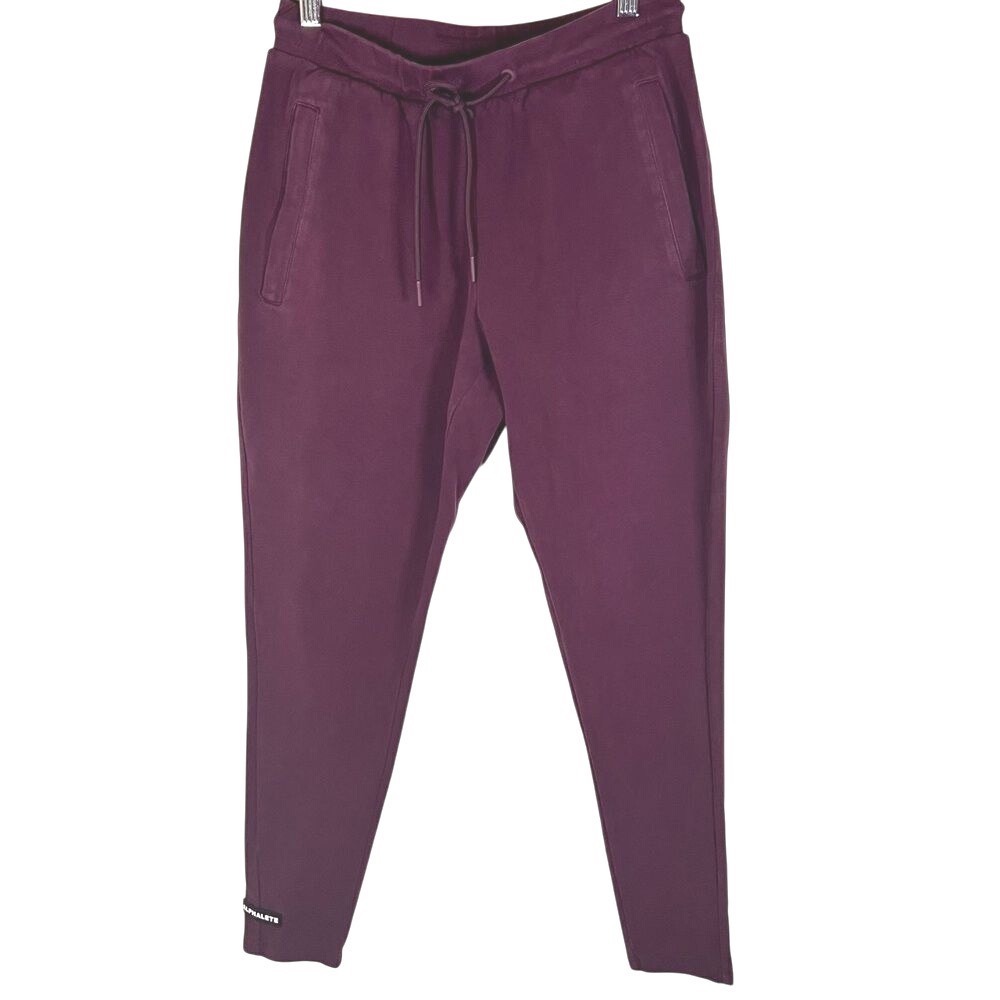 Alphalete Identity Joggers Sangria Size Medium Activewear‎ Loungewear Comfy